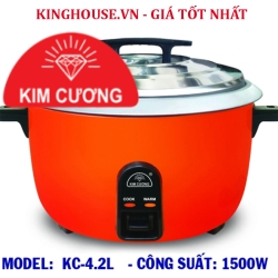 Nồi cơm điện Kim Cương nắp rời KC-4.2L