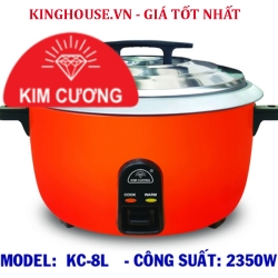 Nồi cơm điện nắp rời Kim Cương KC-8.0LR