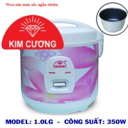 Nồi cơm điện nắp gài Kim Cương 1.0LG