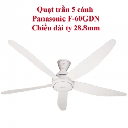 Quạt trần 5 cánh Panasonic F-60GDN