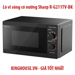 Lò vi sóng có nướng Sharp R-G211TV-BK