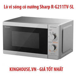 Lò vi sóng có nướng Sharp R-G211TV-SL