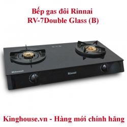 Bếp gas đôi Rinnai RV-7Double Glass (B)