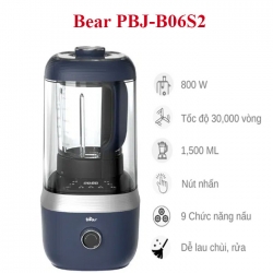 Máy xay nấu đa năng chống ồn Bear PBJ-B06S2