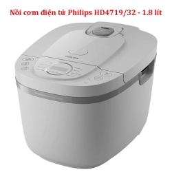 Nồi cơm điện tử Philips HD4719/32 - 1.8 lít 