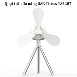Quạt trần đa năng USB Tiross TS2287